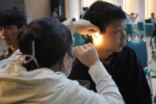  Direktur PTM Kemenkes sampaikan bahwa gangguan pendengaran masih belum menjadi perhatian utama masyarakat. (Foto: Dok. Birkom Kemenkes)