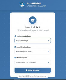 Begini Cara Ikut Simulasi TKA SD 2026, Yuk Latihan Soal Gratis!