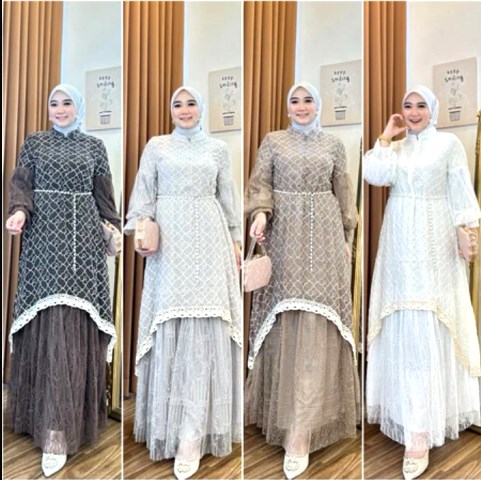  Gamis bini orang lagi hits, ini rekomendasinya buat kamu. (Foto: Dok. Shopee)