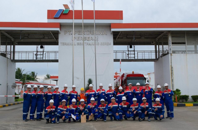 Pertamina Patra Niaga JBB cek kesiapan BBM dan LPG di FT Tanjung Gerem jelang Satgas RAFI 1447 H. Pertamina