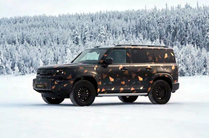 Geely Siapkan Menantang Land Rover Defender, Bisa Berenang Loh!