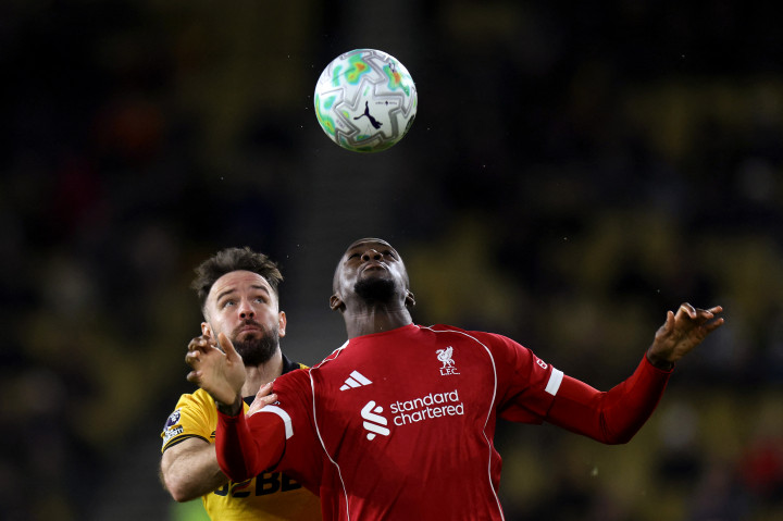 ​Liverpool Takluk 1-2 di Kandang Wolves