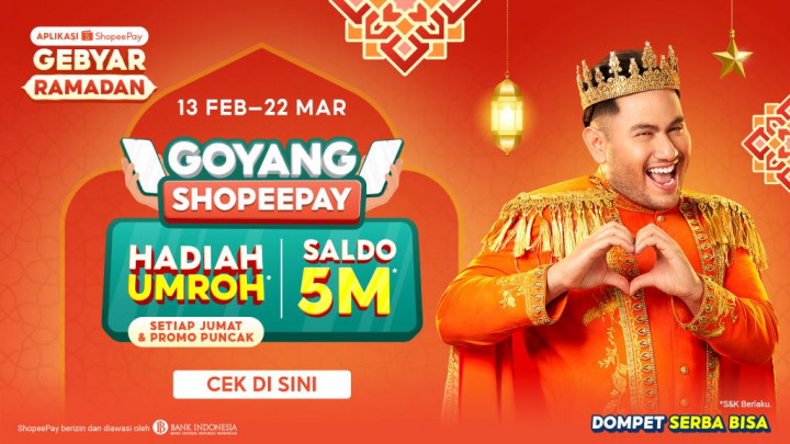 Goyang ShopeePay Buat Ramadan Makin Seru dengan Pengalaman Interaktif yang Menguntungkan