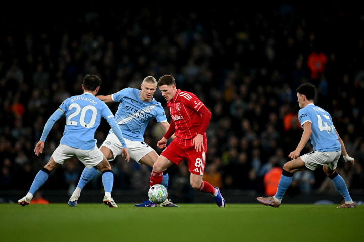 ​Manchester City ditahan Imbang Nottingham 2-2