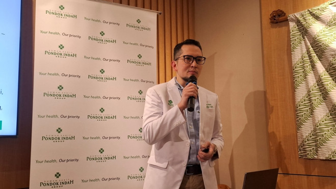 dr. Nanda Iryuza, Sp. J.P, Subsp. K.I. (K), FIHA, FAPSIC selaku Dokter Spesialis Jantung dan Pembuluh Darah Subspesialis Jantung. Dok. Aulia/Medcom