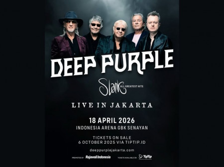 Deep Purple Resmi Batal Konser di Jakarta April 2026, Ini Alasannya