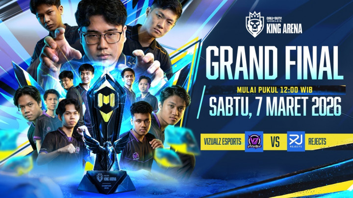 Grand Final CODM King Arena 2026, Visualz Esports Siap Perebutkan Juara Nasional