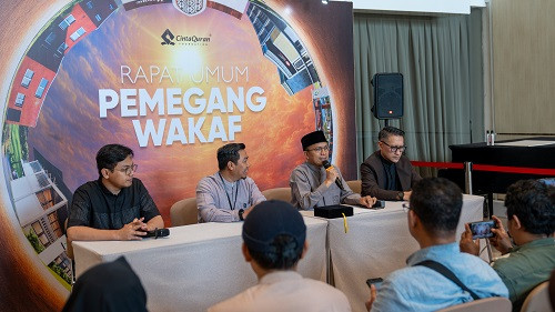 Cinta Quran Foundation menggelar Rapat Umum Pemegang Wakaf (RUPW) 2026, sebuah forum tahunan yang menjadi momentum pelaporan perkembangan program wakaf. 