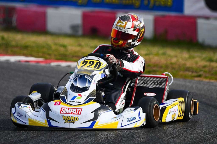 Qarrar Firhand Tembus 10 Besar di South Garda Karting Italia