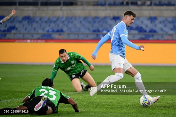 Lazio vs Sassuolo: Gol Telat Biancocelisti Tundukkan Jay Idzes dan kawan-kawan