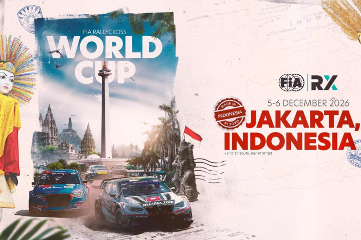 Jakarta Jadi Tuan Rumah FIA Rallycross World Cup 2026 di Sirkuit Ancol