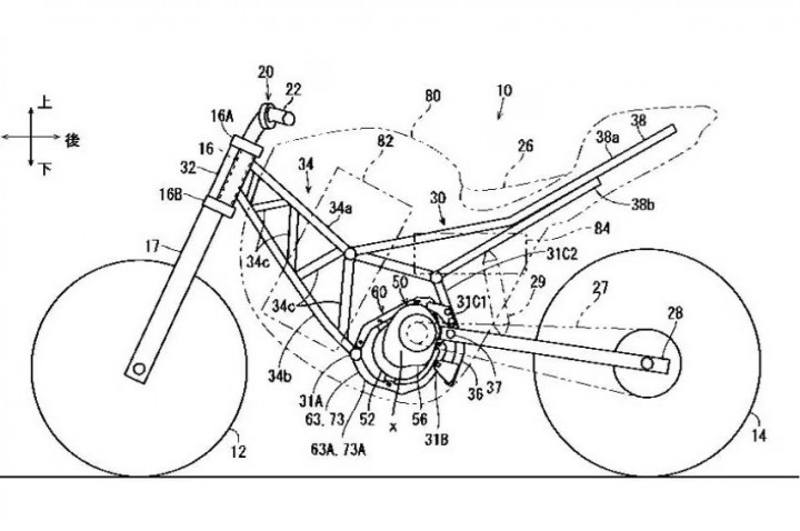 Kawasaki Ajukan Paten Rangka Modular untuk Motor Listrik