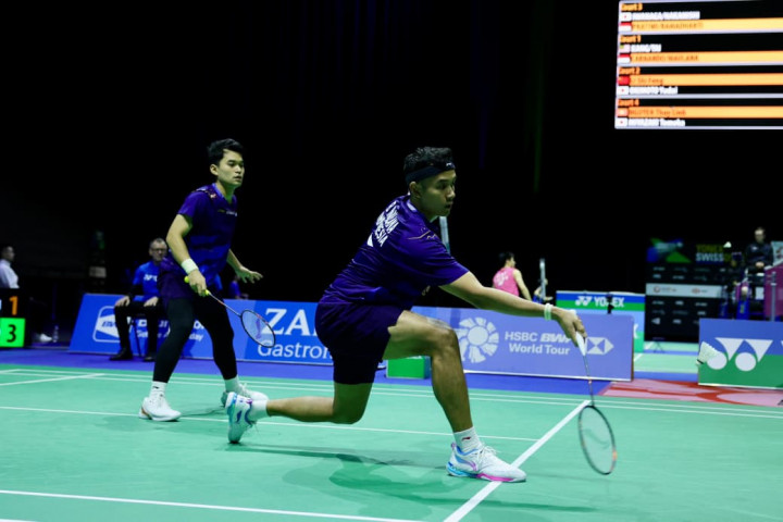 Swiss Open 2026: Leo/Bagas Terlalu Sering Lakukan Kesalahan