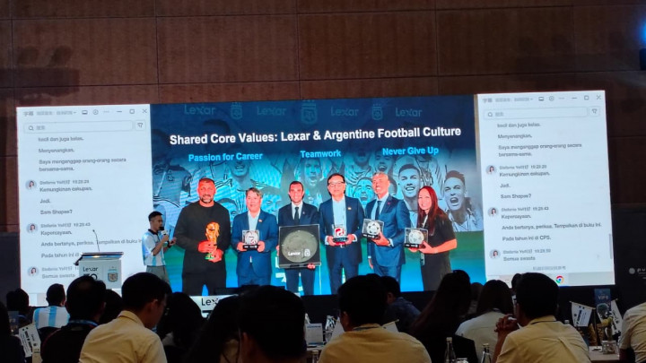 Tandai Perjalanan 30 Tahun, Lexar Jadi Sponsor Utama Timnas Argentina di Piala Dunia 2026