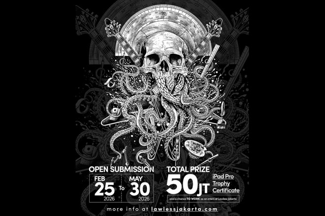 Poster “Scream of the Sirens” (Foto: Lawless Jakarta)
