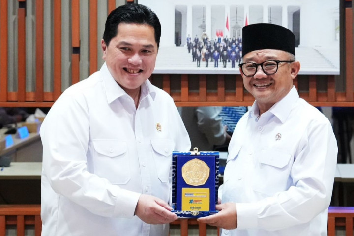 Erick Thohir Teken MoU dengan Kemendikdasmen untuk Perkuat Pembinaan Olahraga Pelajar