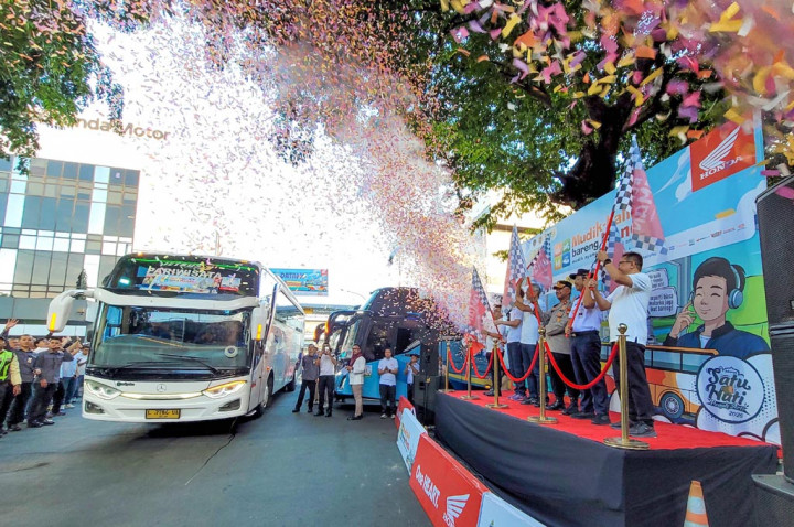 2.521 Orang Pemudik Ikut Program Mudik Balik Bareng Honda 2026