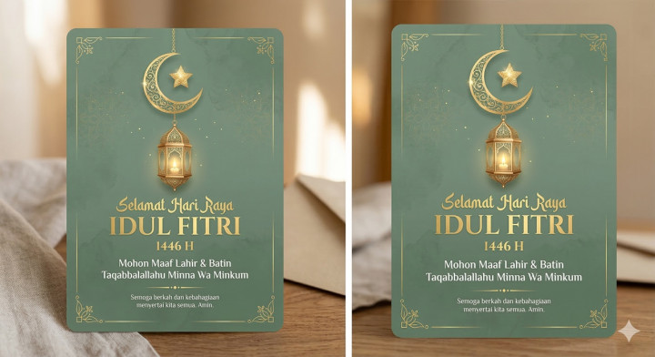 Tips Prompt AI untuk Kartu Lebaran 2026