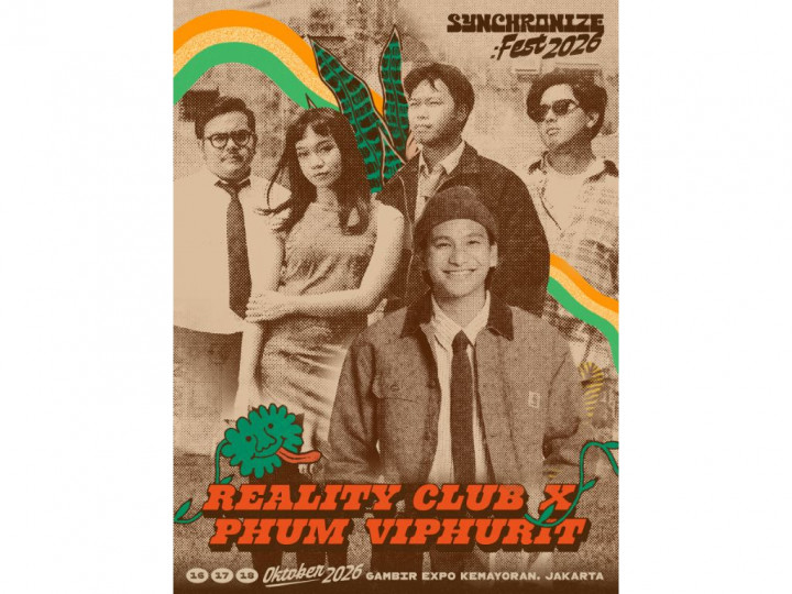 Reality Club dan Phum Viphurit Siap Kolaborasi di Panggung Synchronize Fest 2026