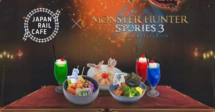 Capcom dan Japan Rail Cafe Kolab Monster Hunter Stories di