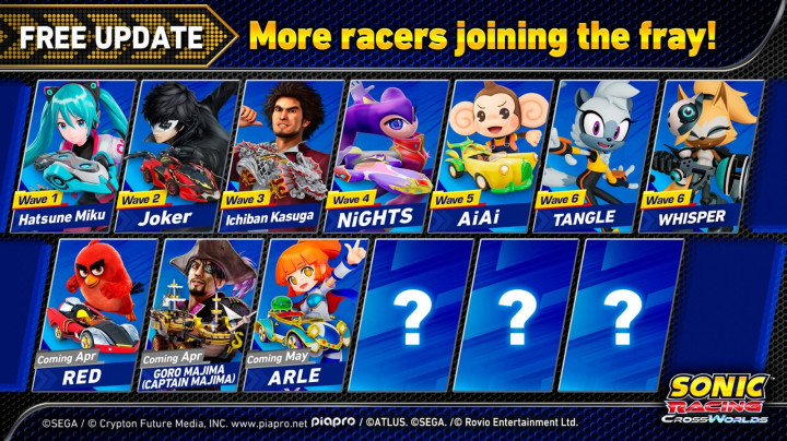 Sonic Racing CrossWorlds Hadirkan Karakter Crossover, Demo