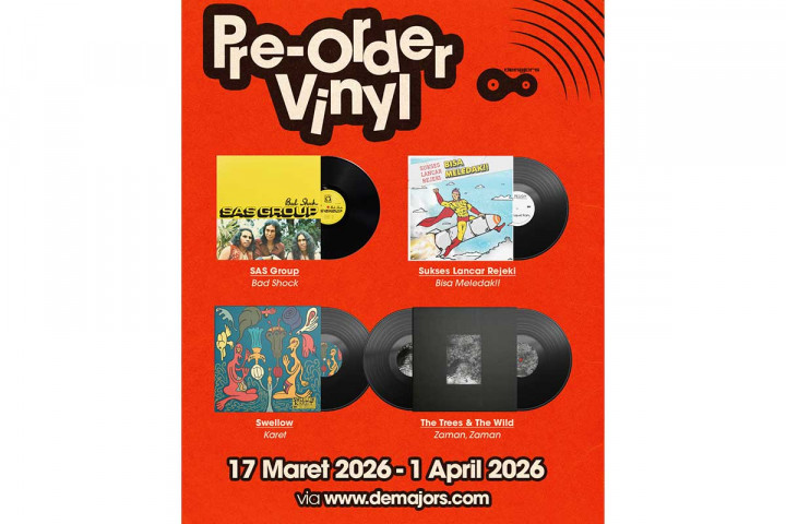 demajors Rilis Vinyl Trees & The Wild hingga Grup Rock Legendaris SAS