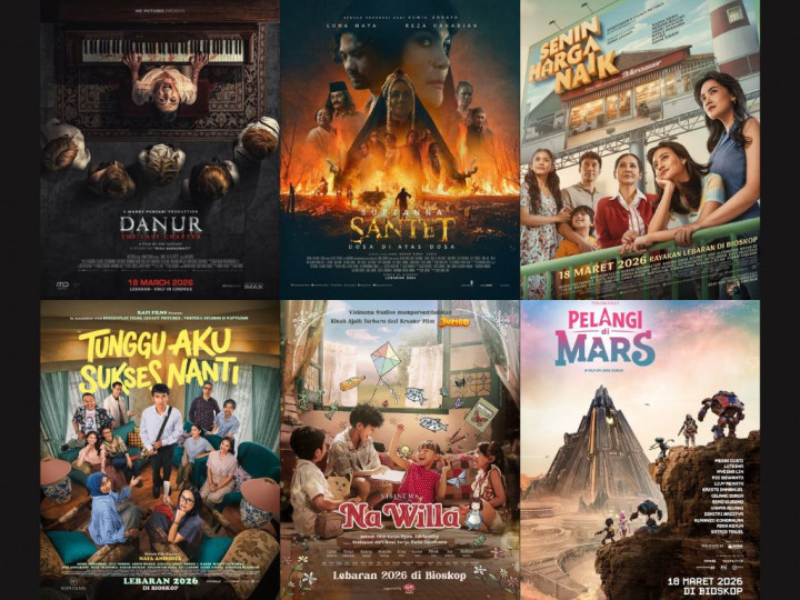 6 Film Indonesia yang Tayang di Bioskop Lebaran 2026