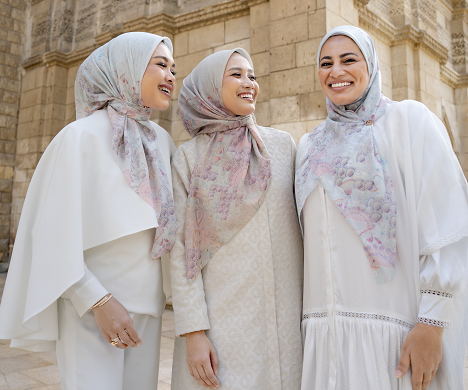 Identitas Budaya Mesir dan Maroko dalam Koleksi Raya 2026 Buttonscarves