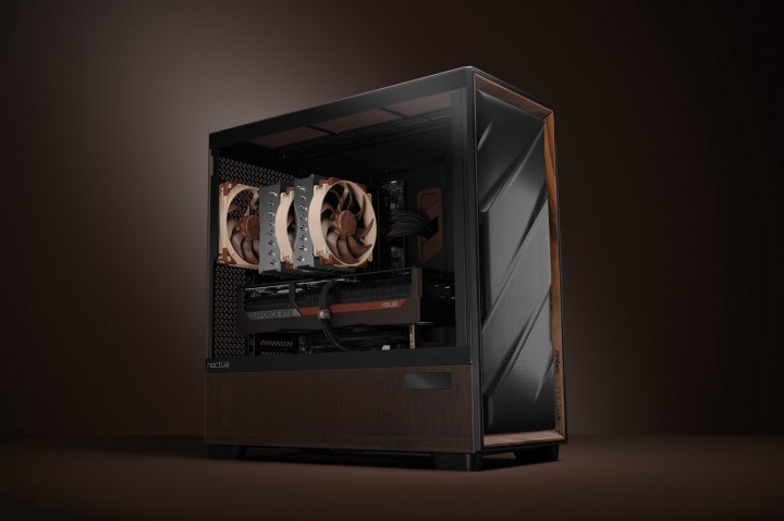Flux Pro Noctua Edition, Casing PC Premium Punya Noctua x Antec