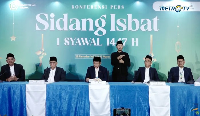Pakai Metode Istikmal, Pemerintah Tetapkan Idulfitri pada Sabtu 21 Maret 2026