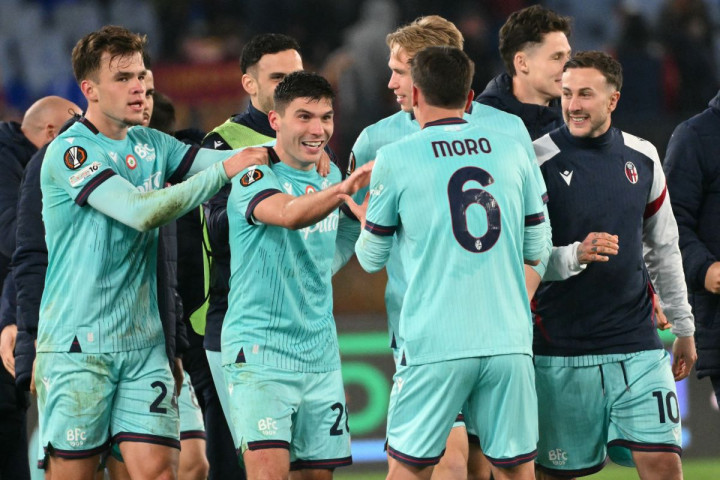 Hasil Liga Europa: Drama Tujuh Gol dalam 120 Menit, Bologna Hentikan AS Roma di Olimpico