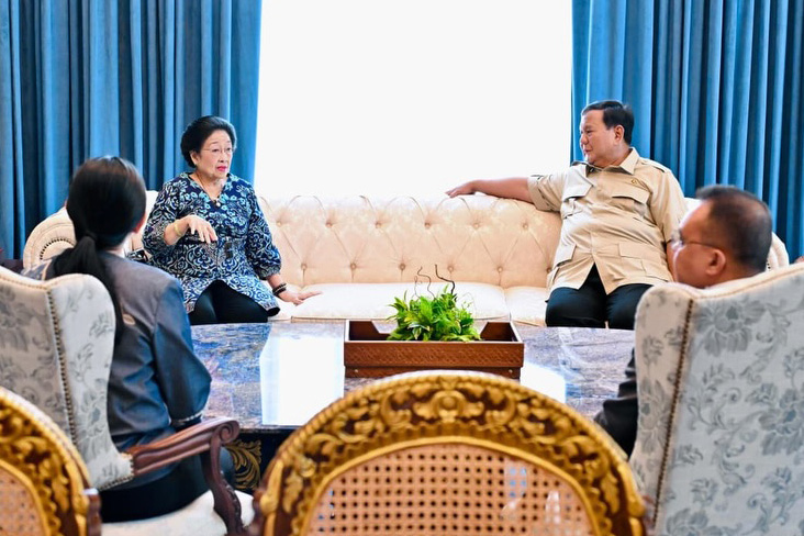 ​Pertemuan Presiden Prabowo dan Presiden RI ke-5 Megawati di Penghujung Ramadan