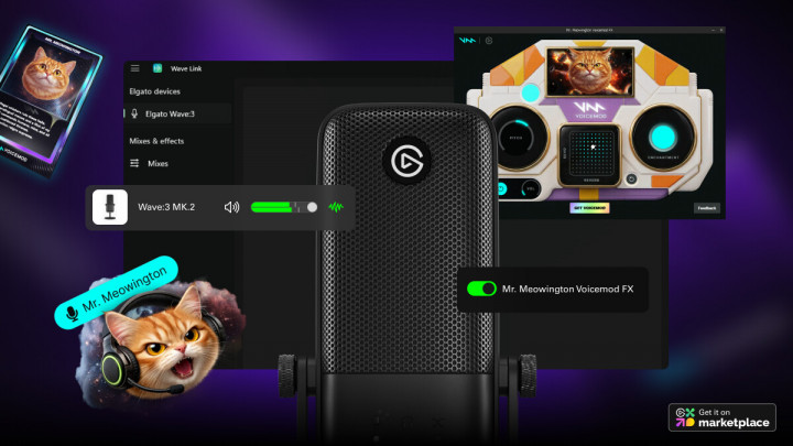 Elgato Hadirkan Efek Voicemod Native di Wave Link dan Stream Deck