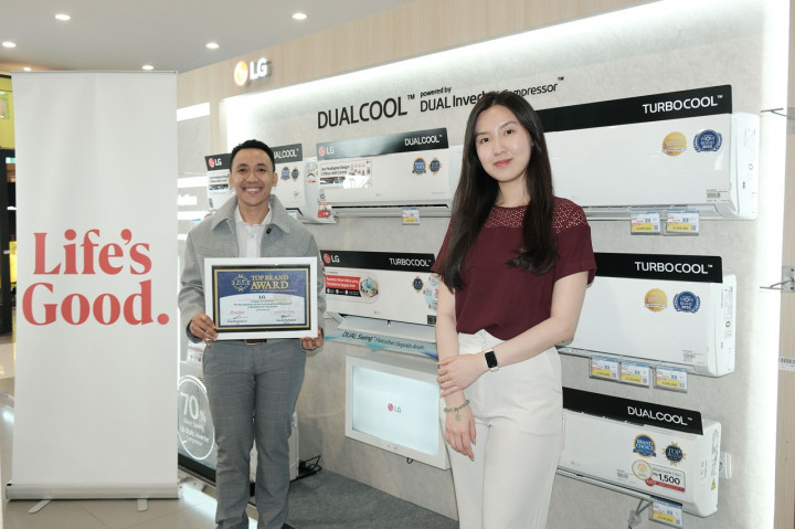 Konsistensi Antarkan AC LG Kembali Raih Top Brand Award 2026