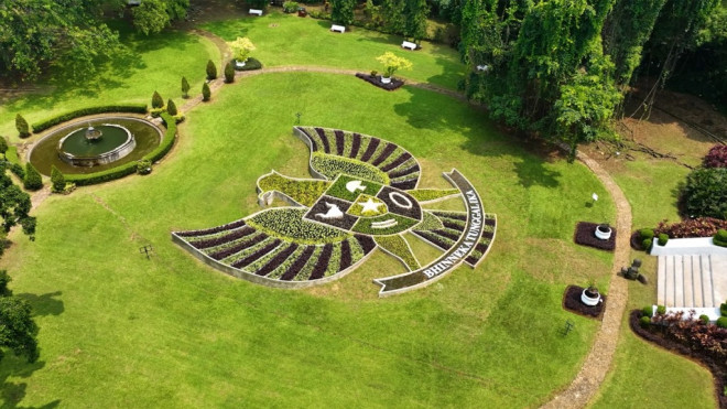 Taman di Kebun Raya Bogor. Dok. ist.