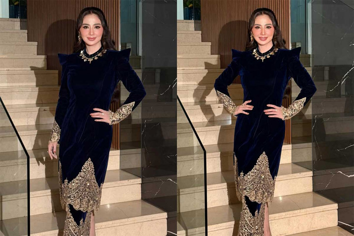 Dicibir Warganet, Dewi Perssik Bongkar Alasan Sering Foto di Tangga Rumahnya