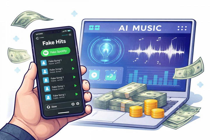 Kasus Penipuan Musik AI, Pria Ini Raup Rp169 Miliar