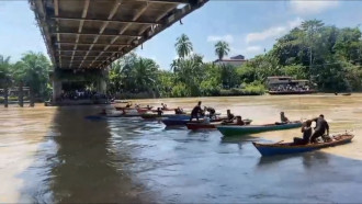 Perlahan Pulih dari Bencana, Lebaran Dimeriahkan Balap Robin di