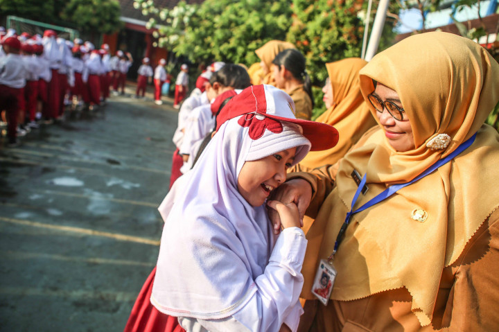 ​Siswa Kembali ke Sekolah Usai Libur Lebaran
