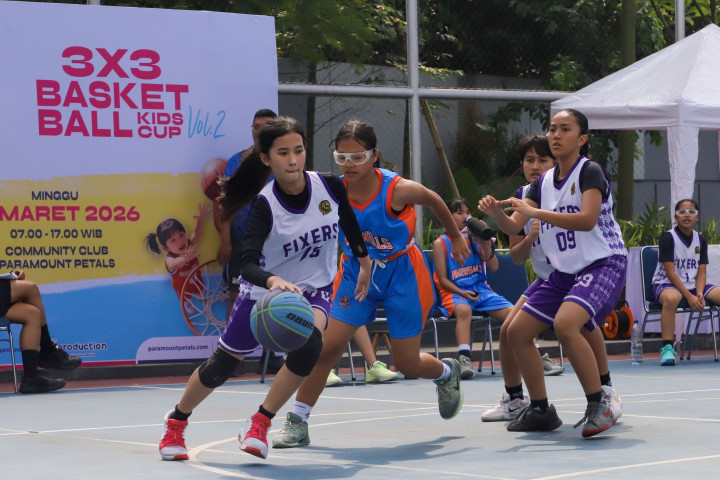 24 Klub se-Jabodetabek Ramaikan Turnamen Basket Anak di Paramount Petals