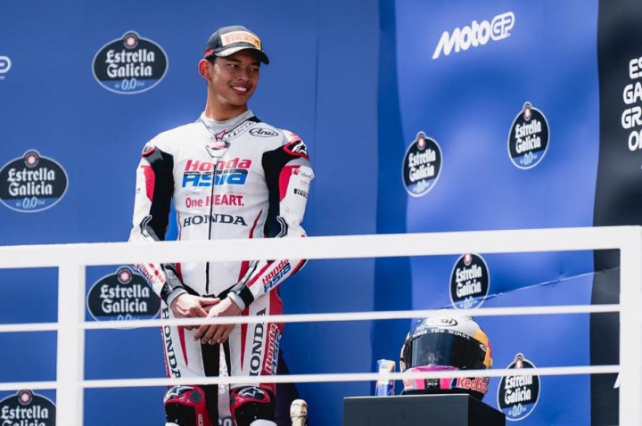 Penyebab Veda Ega Gagal Finis di Austin Terungkap! Hiroshi Aoyama: Ada Kesalahan Kecil di Lap 5