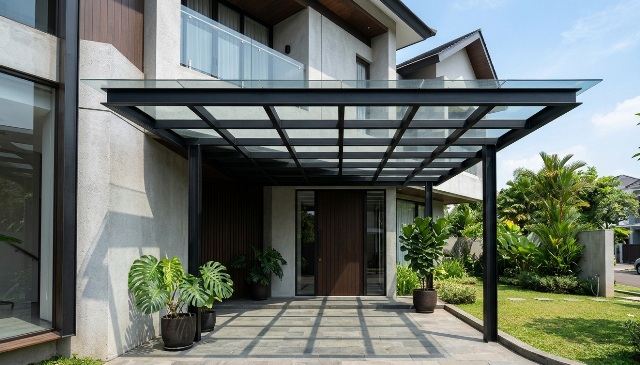 Inspirasi Kanopi Minimalis untuk Teras Rumah