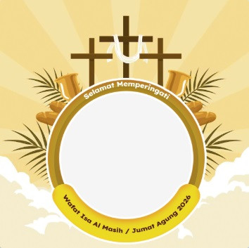 Link Twibbon Jumat Agung 2026, Cocok untuk Mempercantik Unggahan Media Sosial