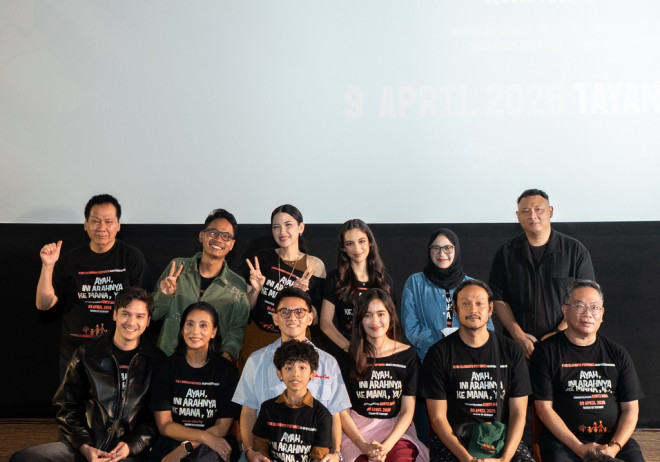 Pemain film Ayah, Ini Arahnya Ke Mana, Ya? (Foto: instagram)