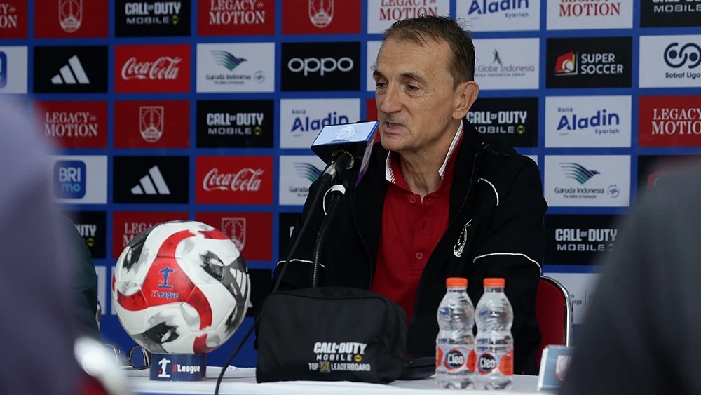 Pelatih Persis Solo, Milomir Selija (dok. Persis Solo)