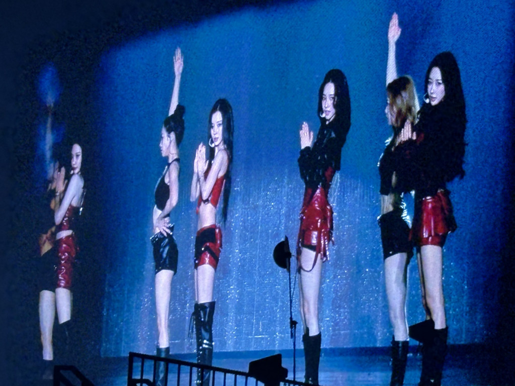 Konser aespa SYNK: aeXis LINE 2026 (Foto: Medcom/Rafi)