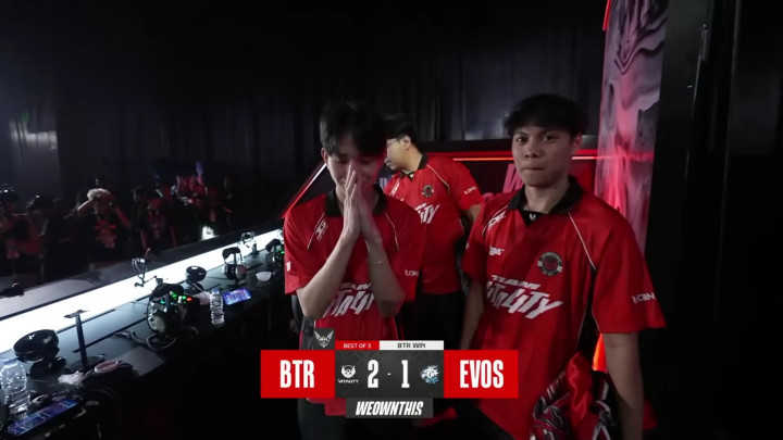 Hasil MPL ID S17 Week 2: BTR Bungkam EVOS 2-1, Robot Merah Naik Papan Tengah