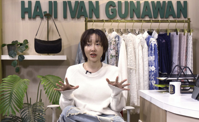 Lucinta Luna (Foto: Tangkapan layar YouTube @C8podcast Ivan Gunawan)