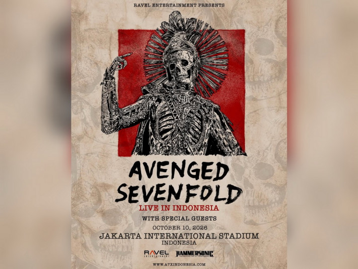 Tiket Presale Konser Avenged Sevenfold Jakarta Ludes dalam Hitungan Detik