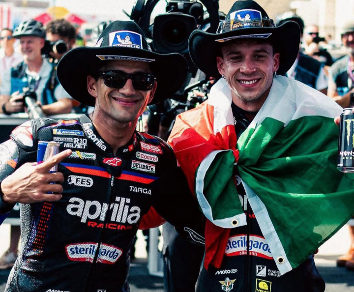 Bos Aprilia Pastikan Bezzecchi dan Martin Bebas Bersaing hingga Akhir Musim